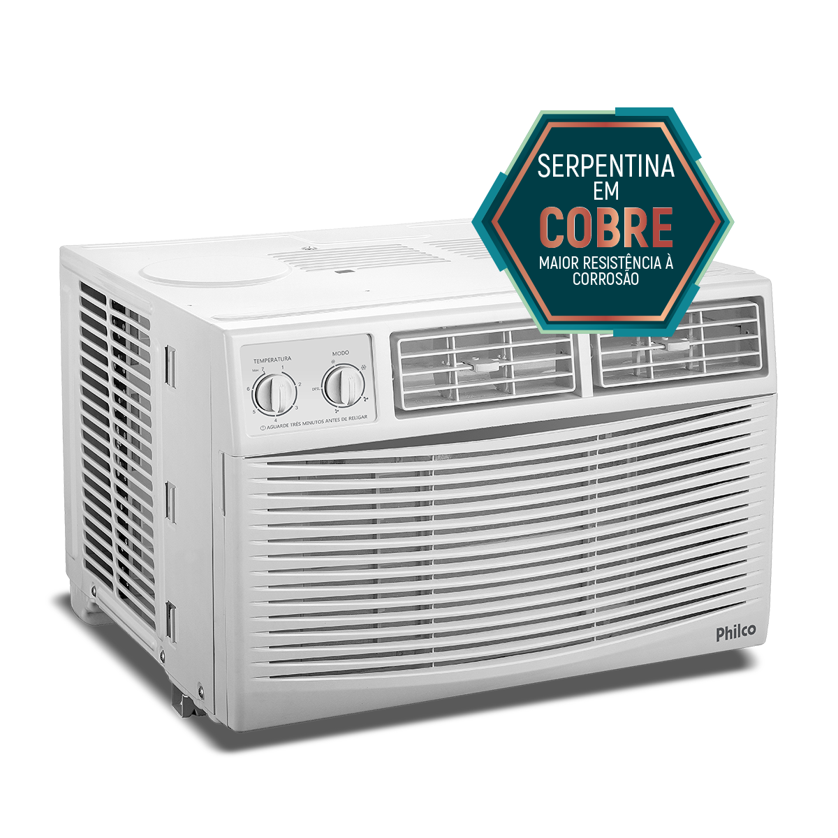 Ar-Condicionado Philco Janela 10000BTUs Frio PAJ10FA