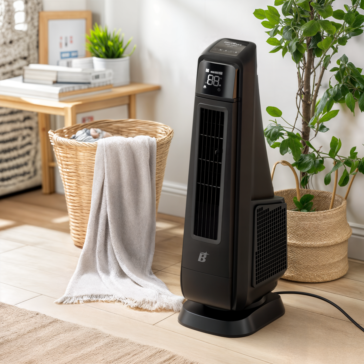 Ventilador Torre Britânia Painel Touch 127W BVT91A