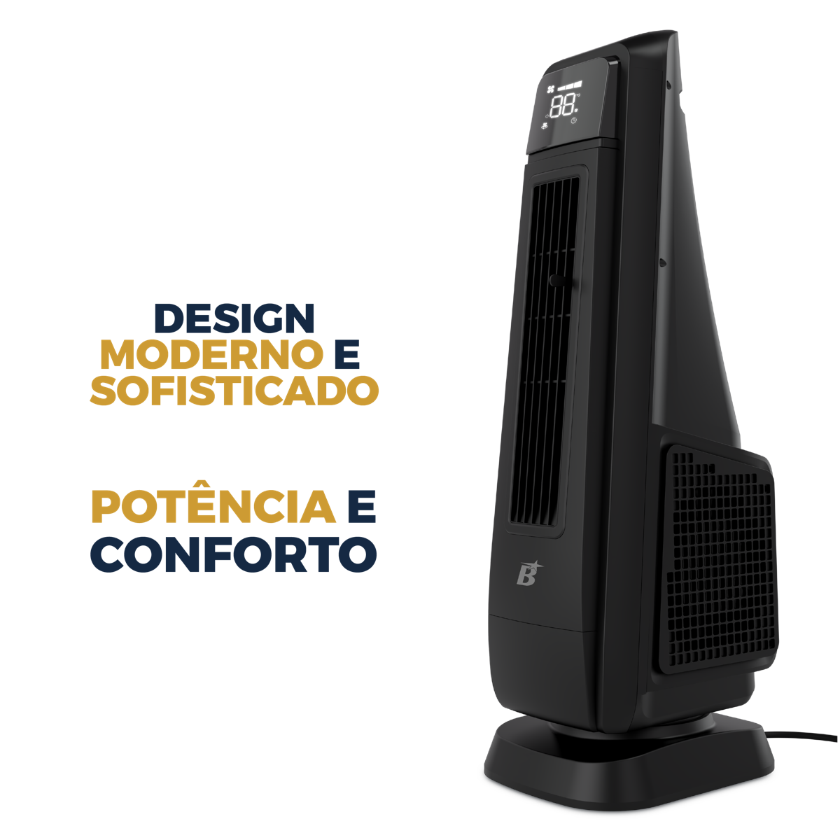Ventilador Torre Britânia Painel Touch 127W BVT91A