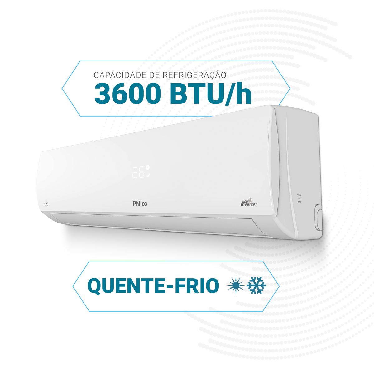 Ar-Condicionado Philco 36000 BTU/h PAC36000IQFM15 Eco Inverter