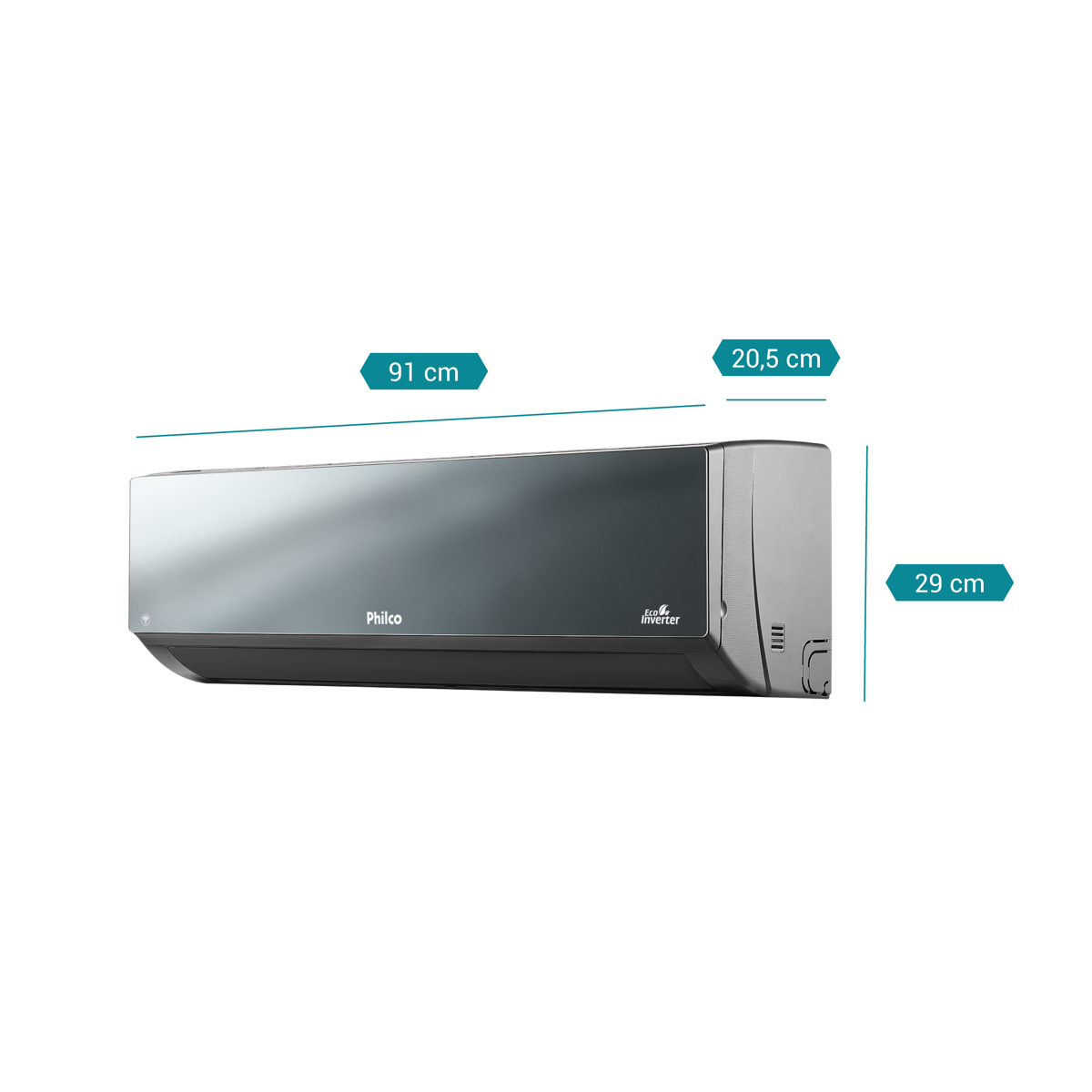 Ar-Condicionado Philco 18000 BTU/h PAC18000IQFM15E Eco Inverter