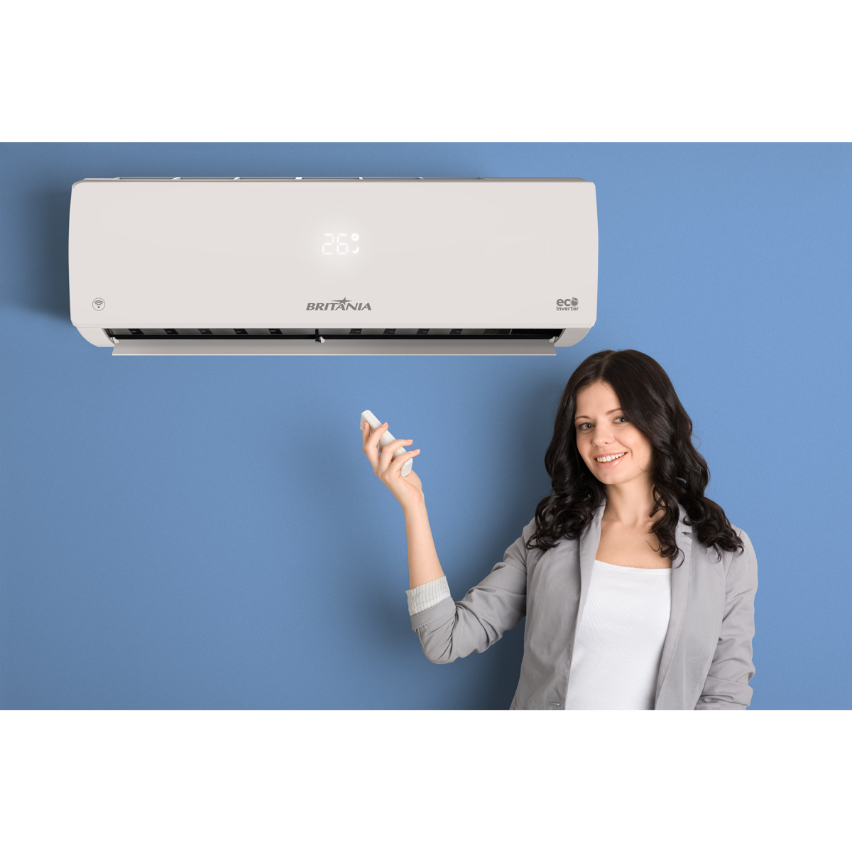 Ar-Condicionado Britania 12000 BTU/h BAC12000IFM15