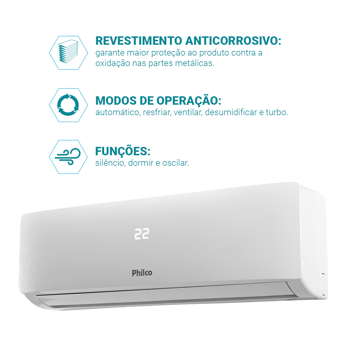 AR CONDICIONADO PAC12FI
