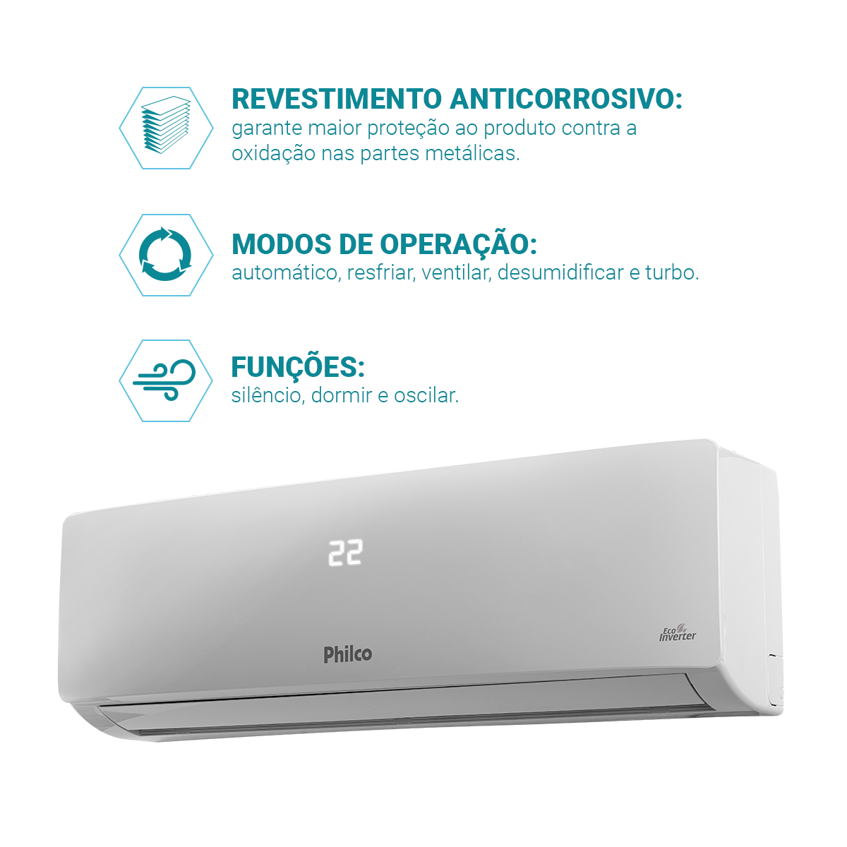 Ar-Condicionado PAC12FB 220V