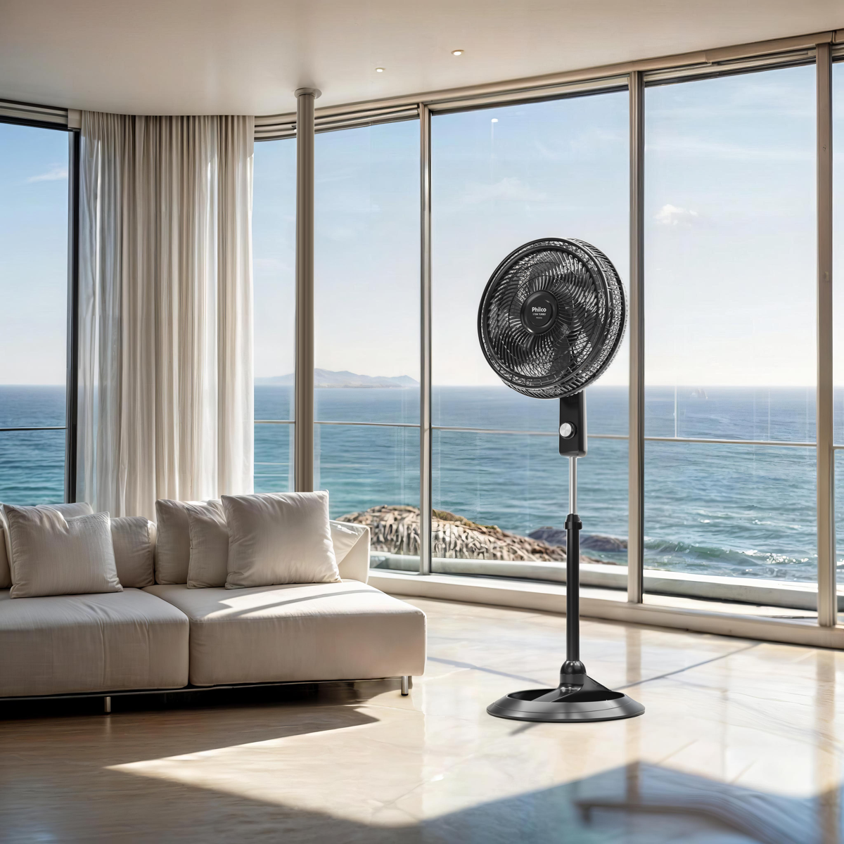Ventilador de Coluna Philco 6 Pás 3 velocidades 175W PVC41A