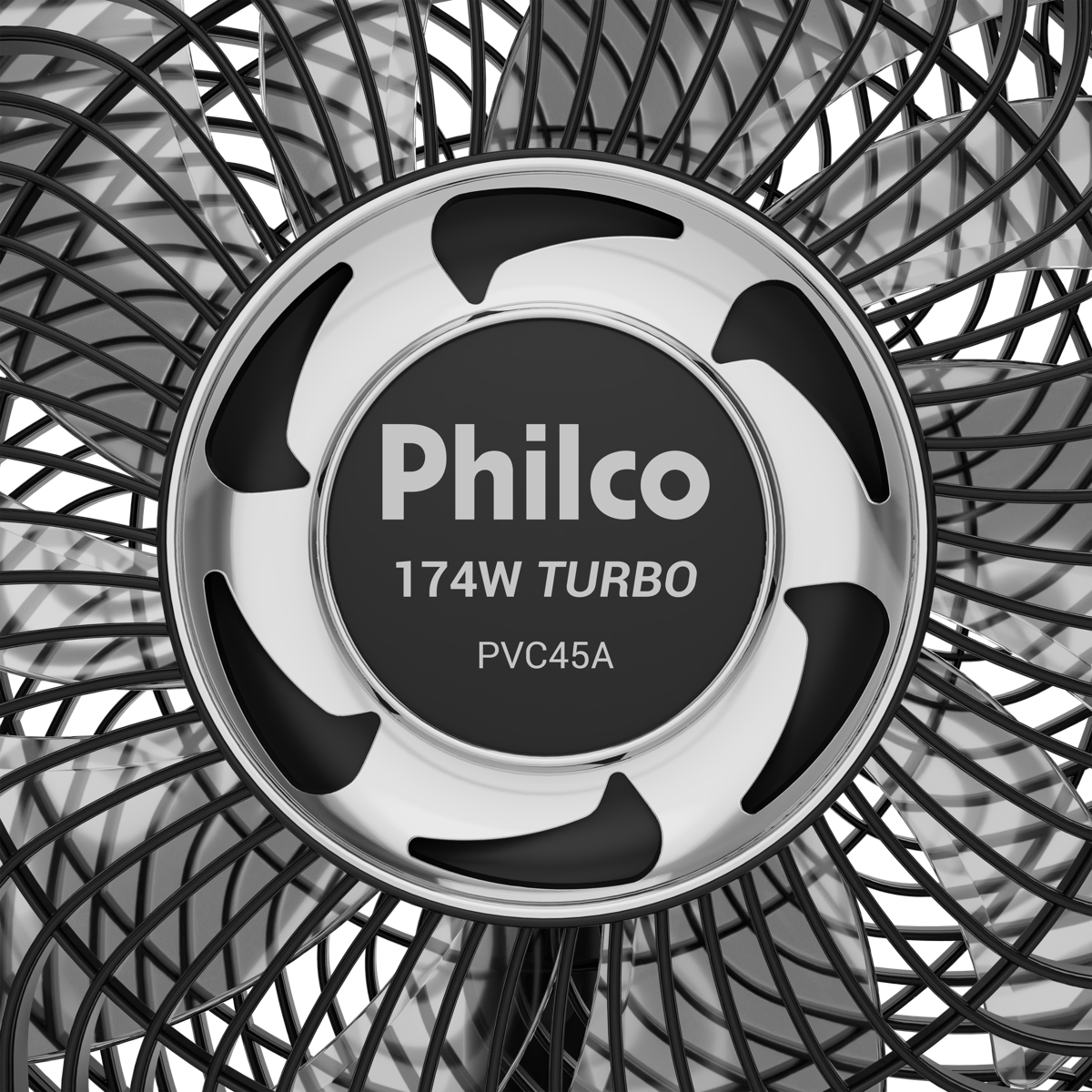 Ventilador de Mesa e Coluna Philco 10 Pás 174W PVC45A