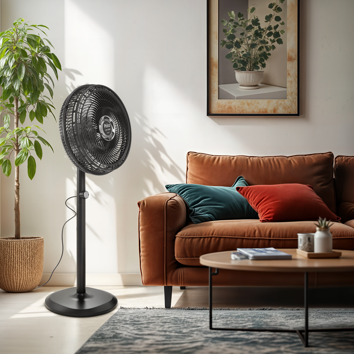 Ventilador de Mesa e Coluna Philco 10 Pás 174W PVC45A